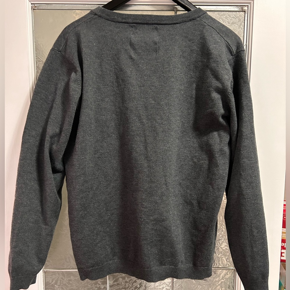 Jack & Jones Gray Cardigan Sweater - Picture 3 of 4